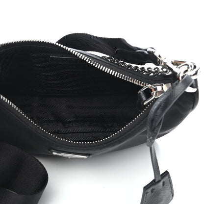Prada Nylon Re-Edition 2005 Shoulder Bag Black 7 of 11