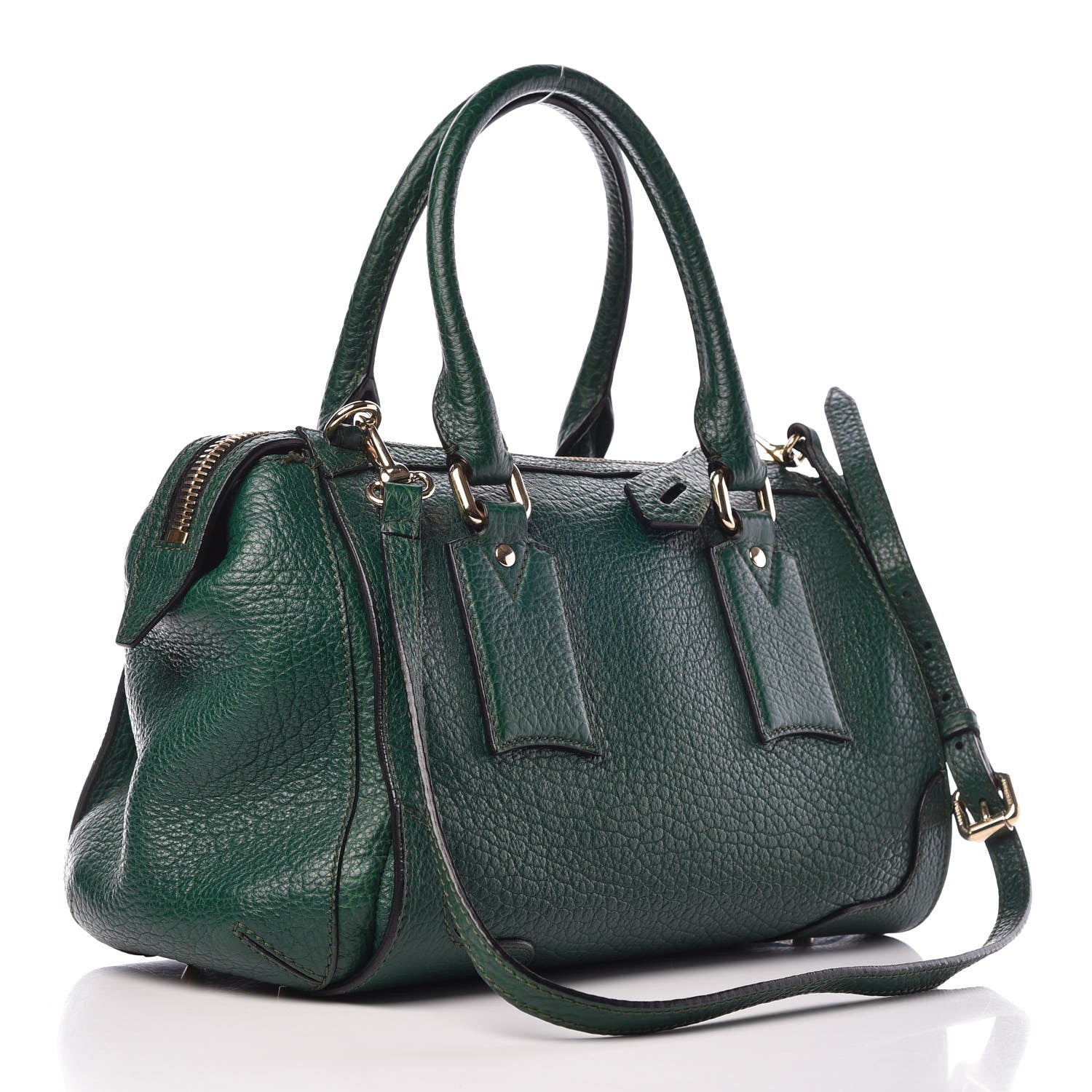 Burberry Heritage Grain Small Gladstone Kelly Green 3 of 8
