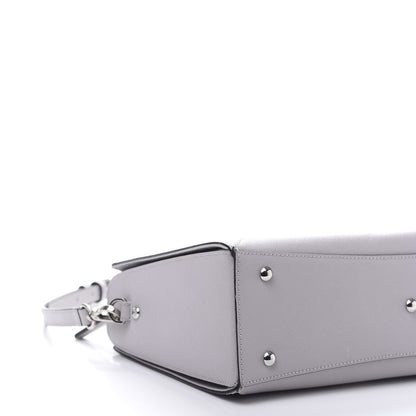 MCM Saffiano Medium Nuovo Tote Gull Gray 6 of 12