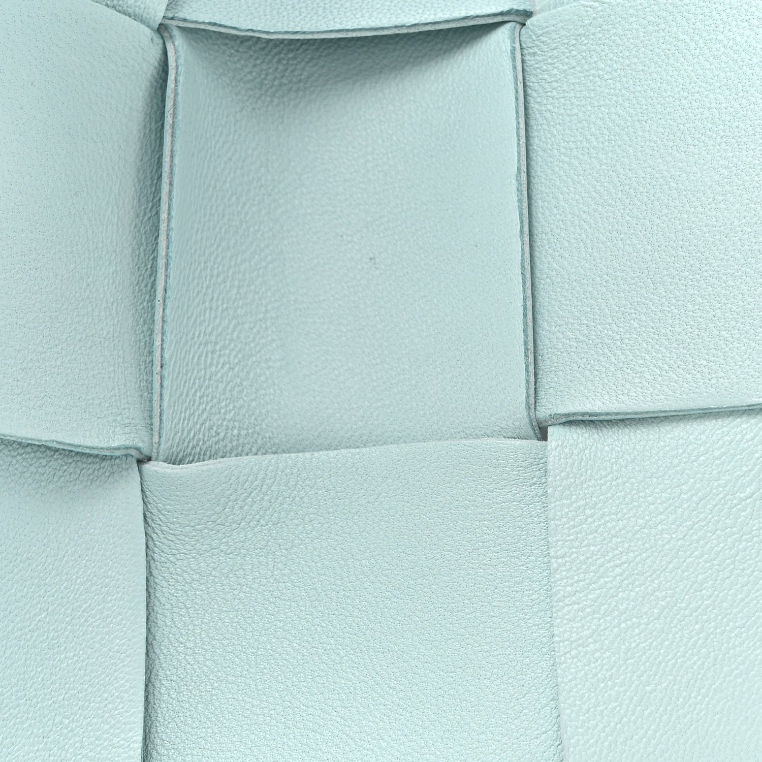 Bottega Veneta Nappa Maxi Intrecciato Small Cassette Bucket Bag Topazio Silver 7 of 9