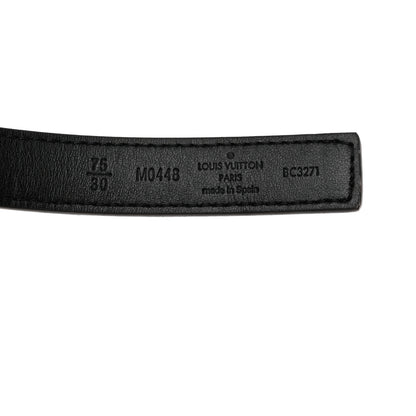 Louis Vuitton Mini Damier Ebene 25mm LV Initiales Belt 75 30 3 of 6