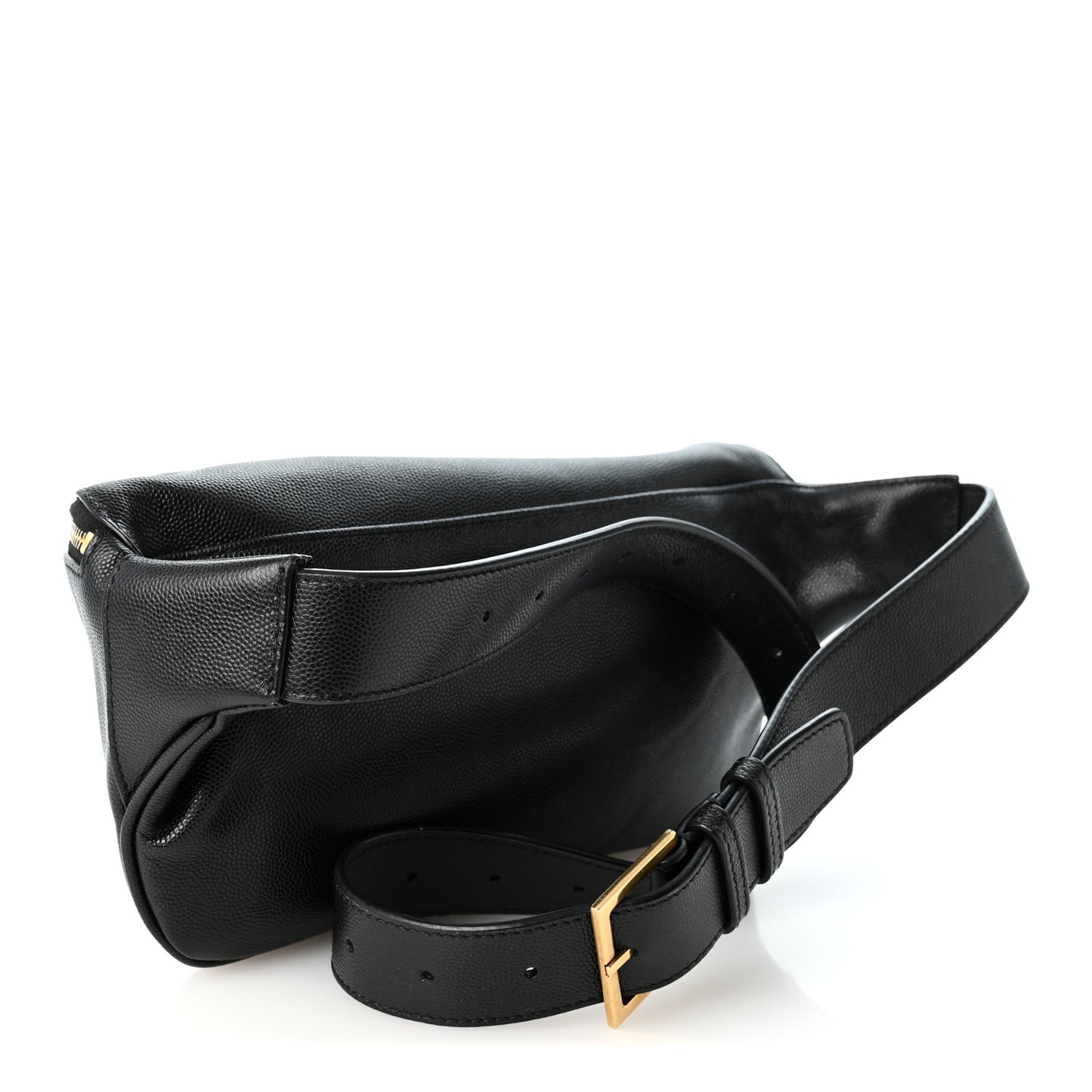 Grain De Poudre Monogram Belt Bag Black