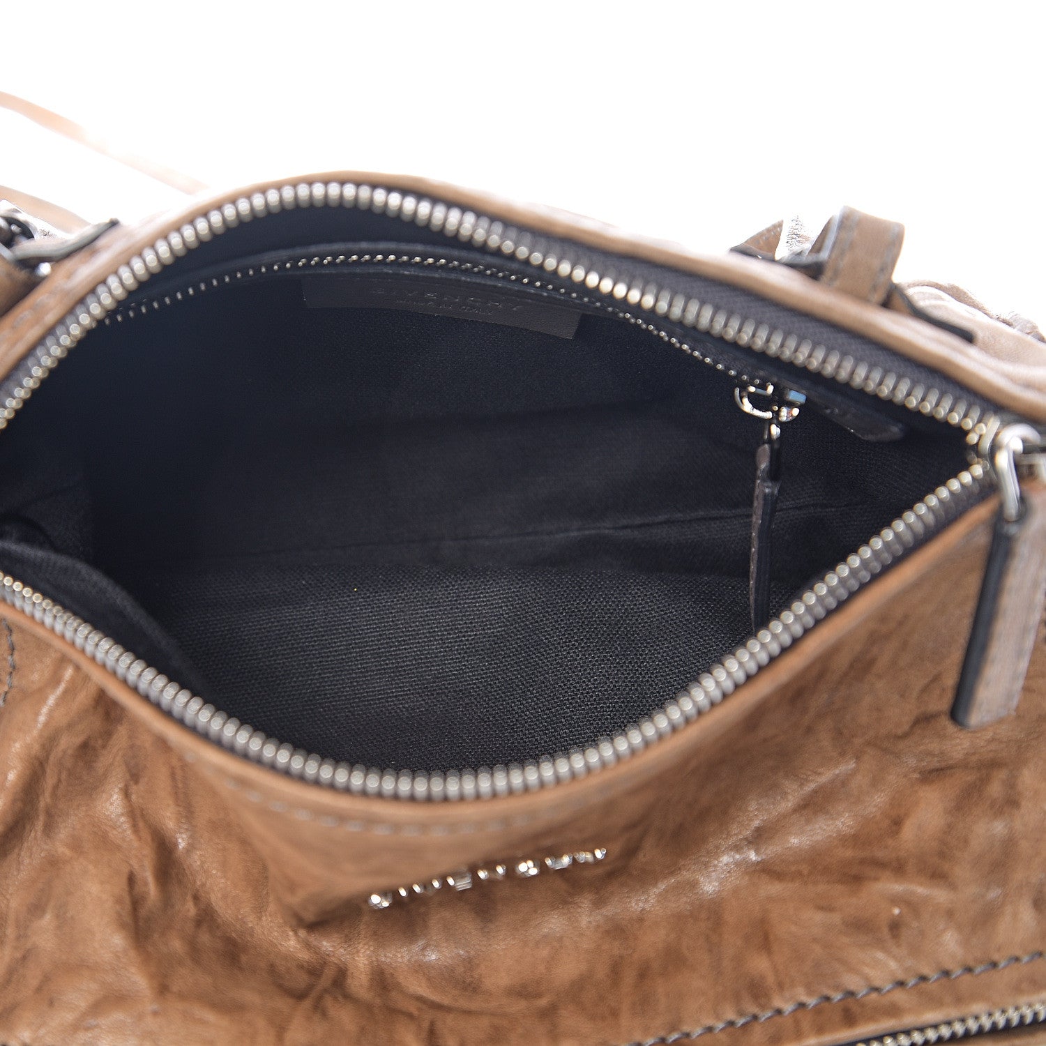 Givenchy Tumbled Sheepskin Mini Pandora Charcoal 4 of 9