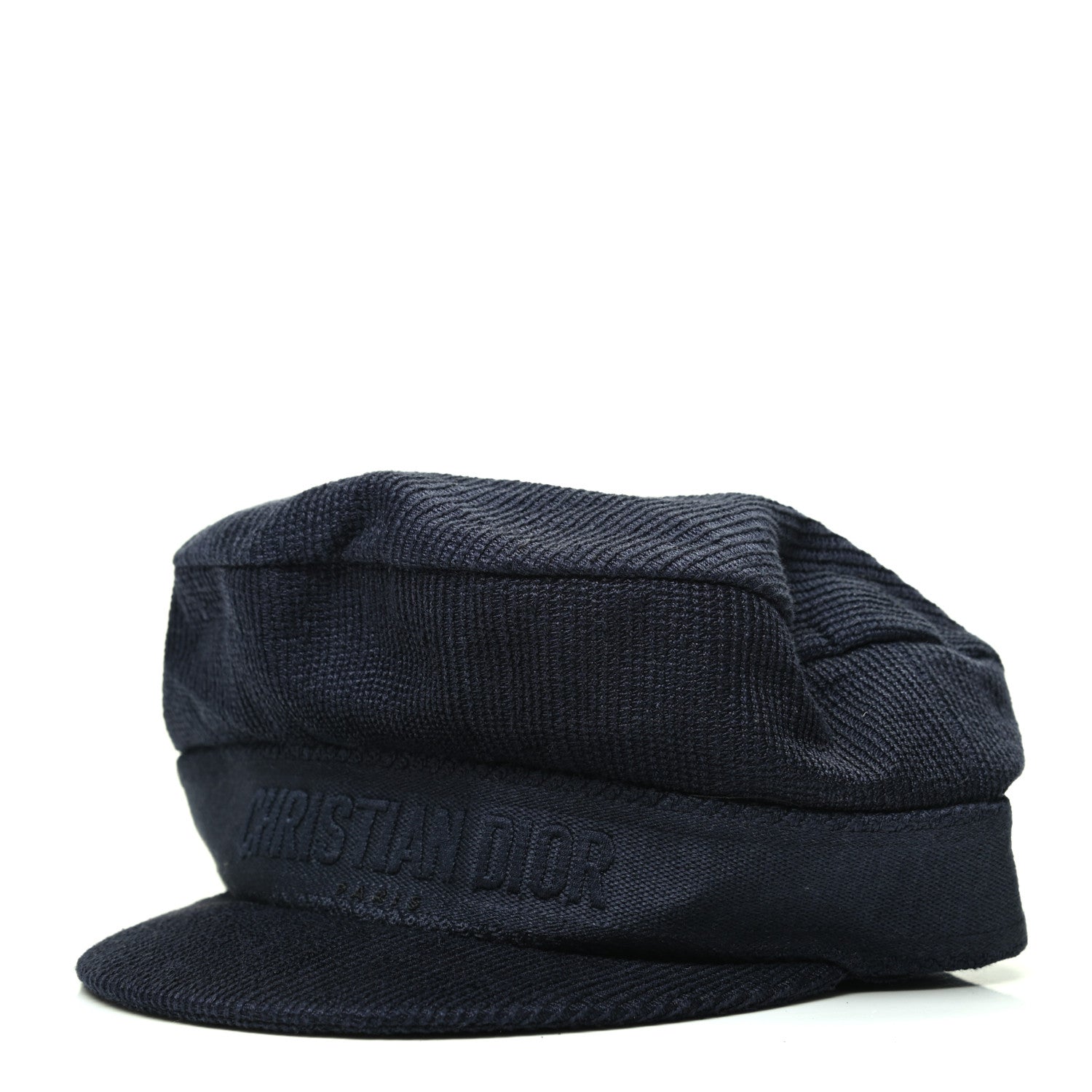 Christian Dior Cotton Baseball Cap 57 Navy 1 of 5