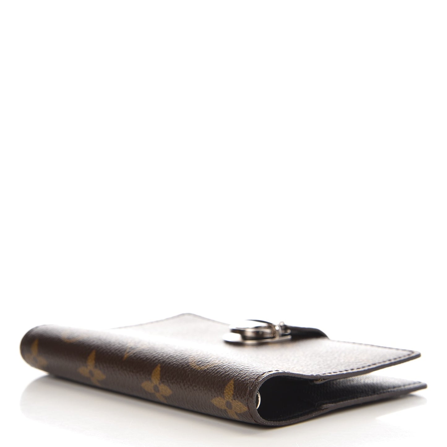 Monogram Koala Small Ring Agenda Cover Black
