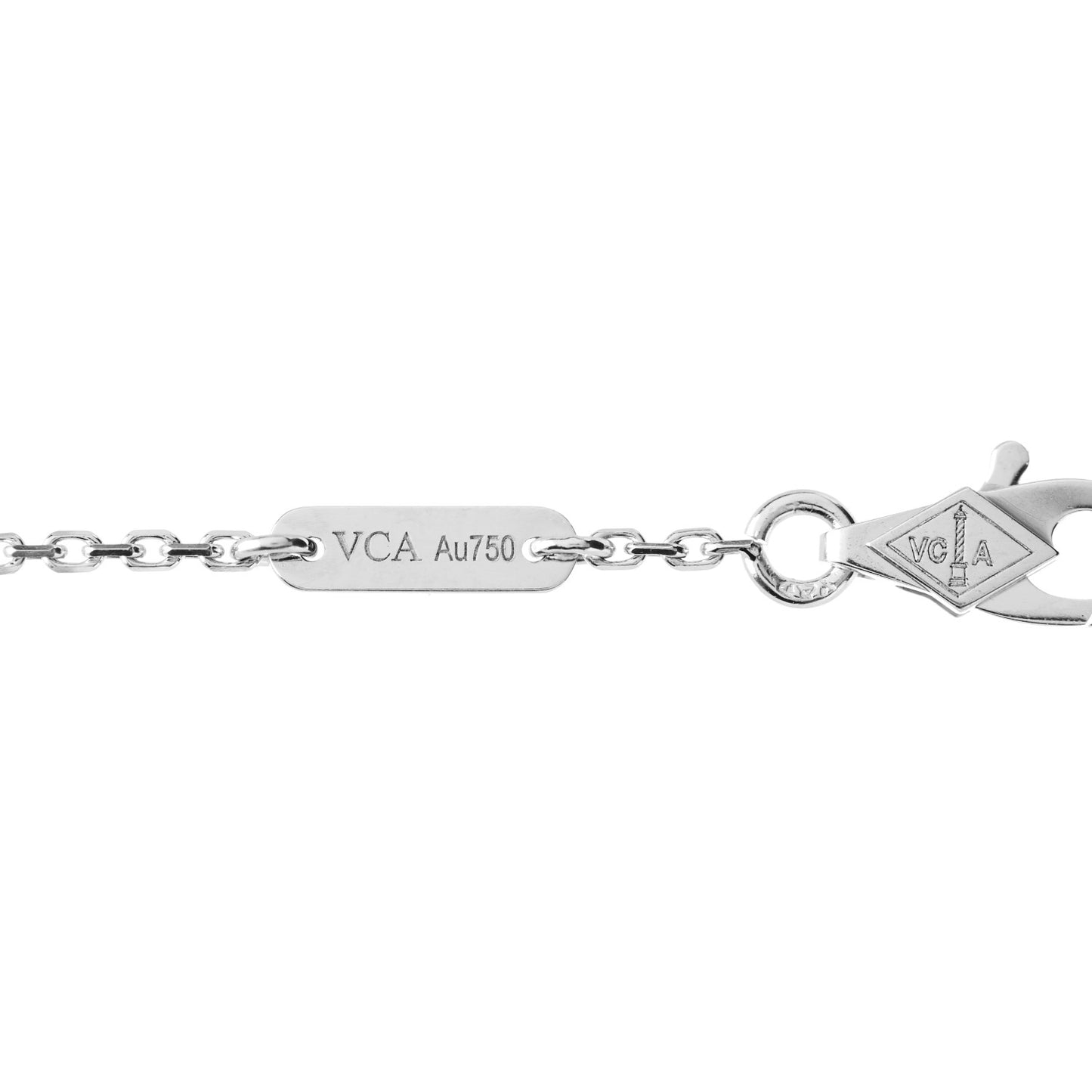18K White Gold Diamond Mini Frivole Bracelet