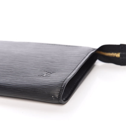 Louis Vuitton Epi Pochette Accessories 24 Black 9 of 10