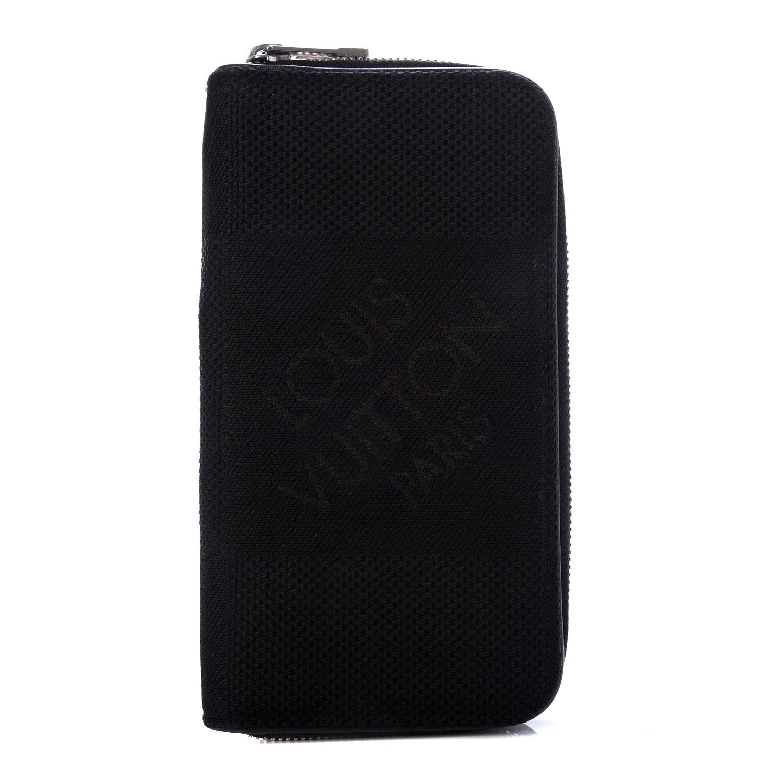 Louis Vuitton Damier Geant Portefeuille Long Zipper Wallet Black 1 of 6