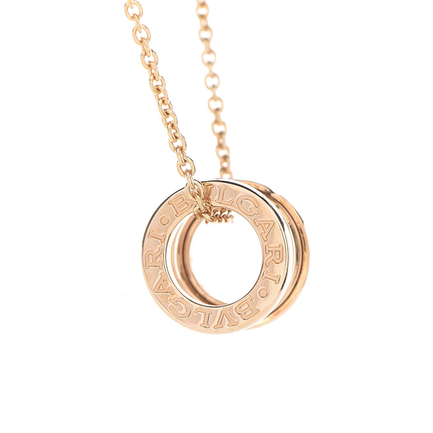 18K Yellow Gold B.Zero1 Pendant Necklace