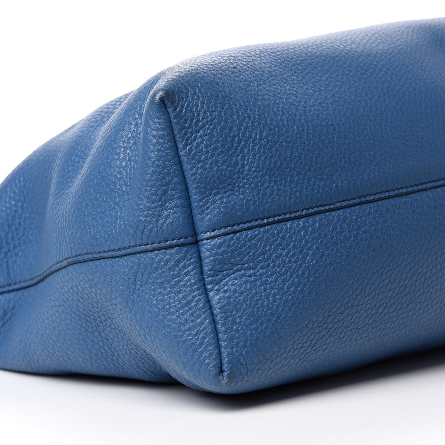 Vitello Phenix Tote Azzurro