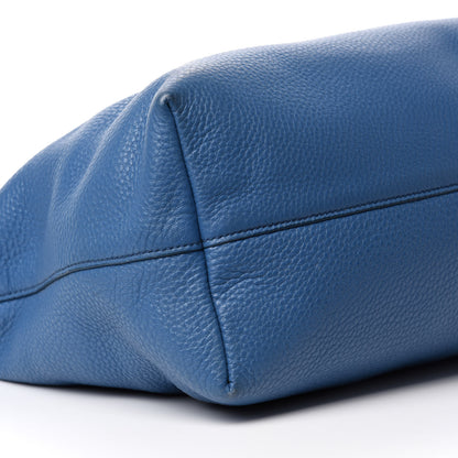 Prada Vitello Phenix Tote Azzurro 6 of 11