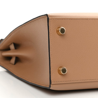 Hermes Epsom Kelly Sellier 25 Chai 8 of 10