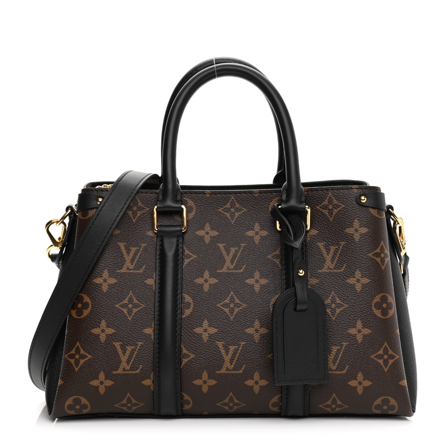 Louis Vuitton Monogram Soufflot BB Black 1 of 11