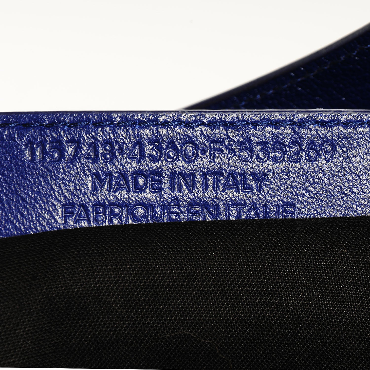 Balenciaga Chevre Silver Metallic Edge Hardware City Bleu Roi 3 of 12