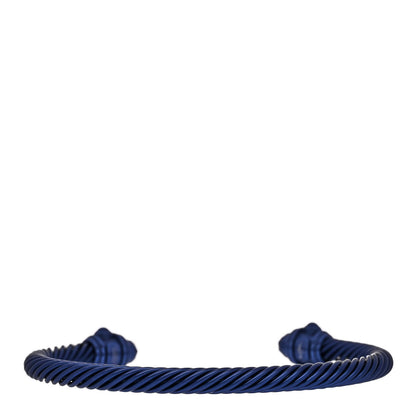David Yurman Aluminum 5mm Renaissance Bracelet Blue 2 of 4