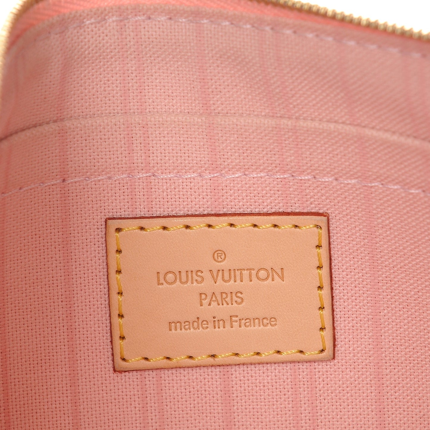 Damier Azur Neverfull MM GM Pochette Rose Ballerine