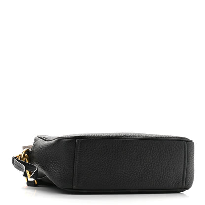 Prada Vitello Daino Camera Crossbody Black 4 of 9