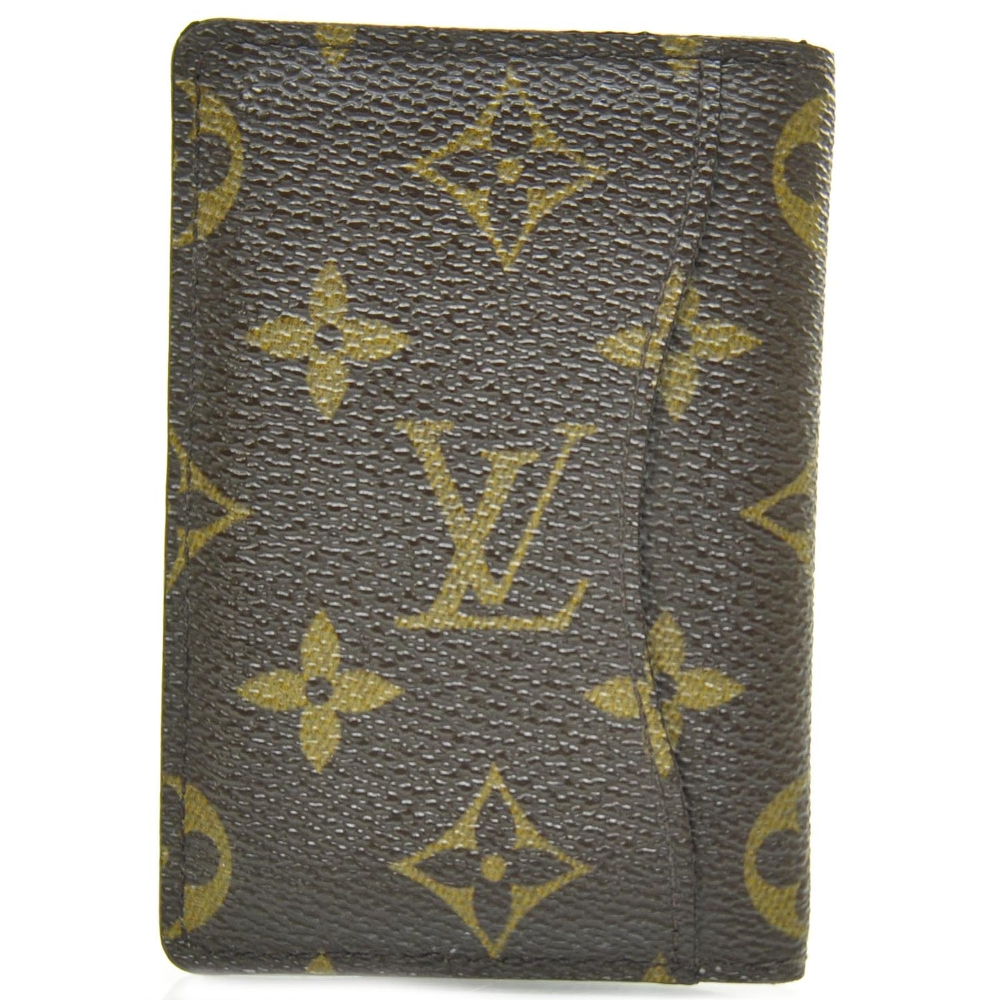 Monogram Pocket Organizer Card Holder