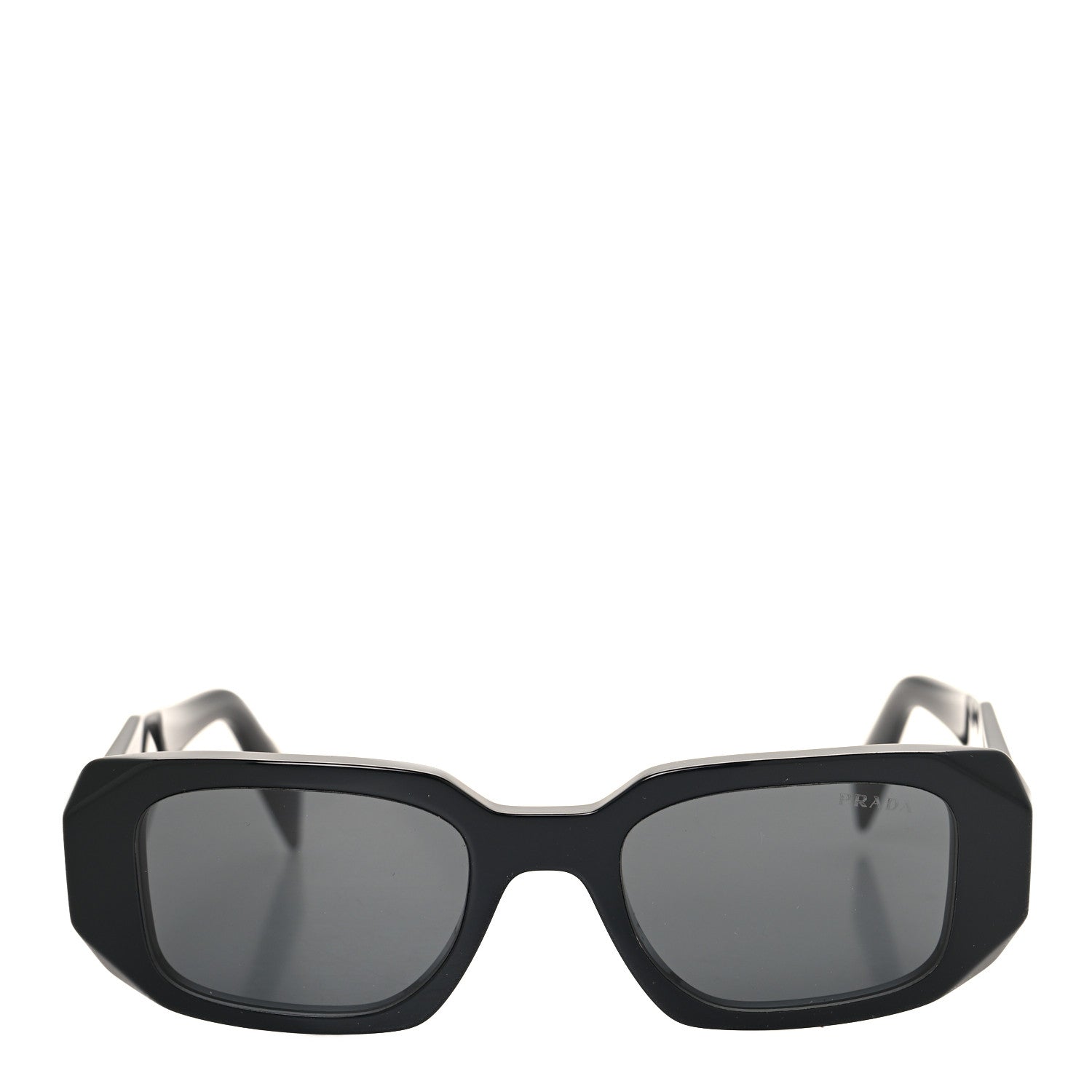 Prada Acetate Symbole Sunglasses SPR 17W Black 2 of 7