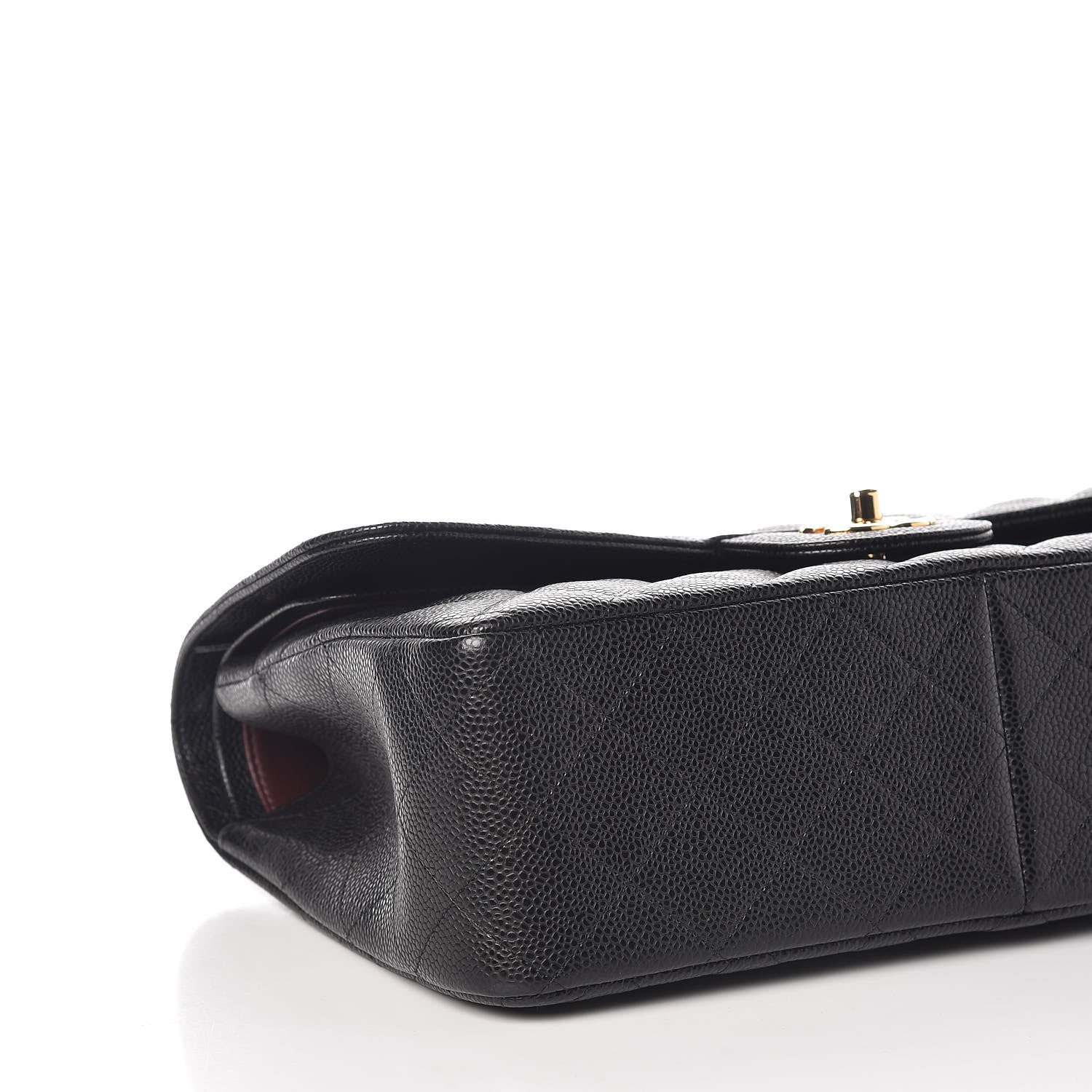 Chanel Caviar Quilted Jumbo Double Flap Black 8 of 11