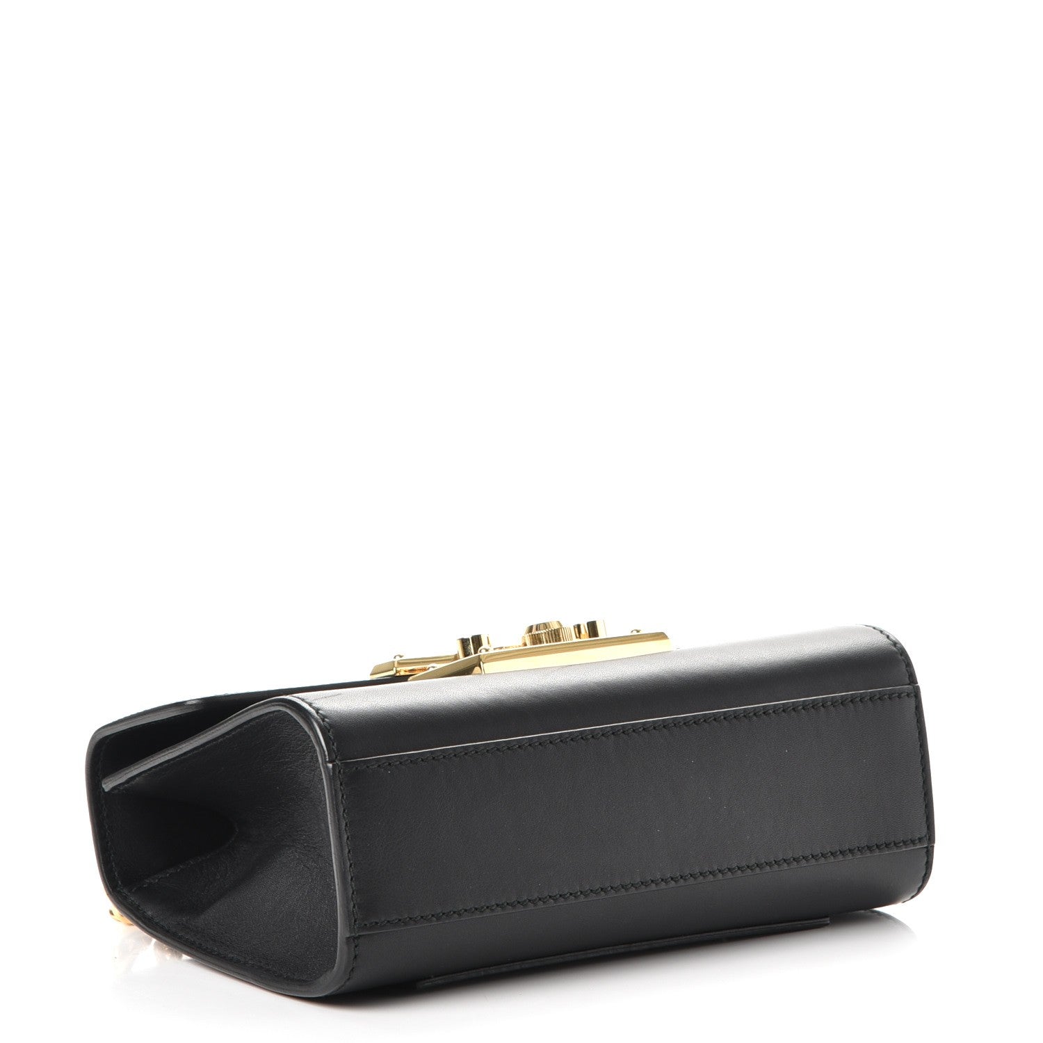Gucci Calfskin Small Padlock Shoulder Bag Black 5 of 8
