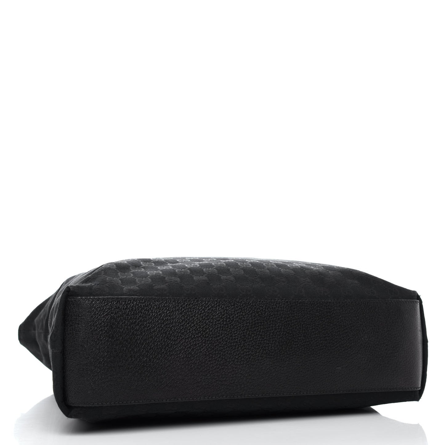 Nylon Monogram Large Web Handle Vertical Tote Black
