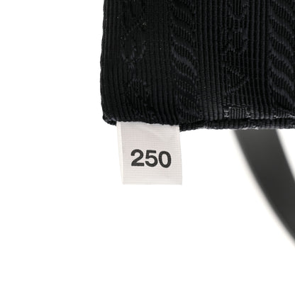 Prada Tessuto Nylon Saffiano Shopping Tote Black 6 of 9