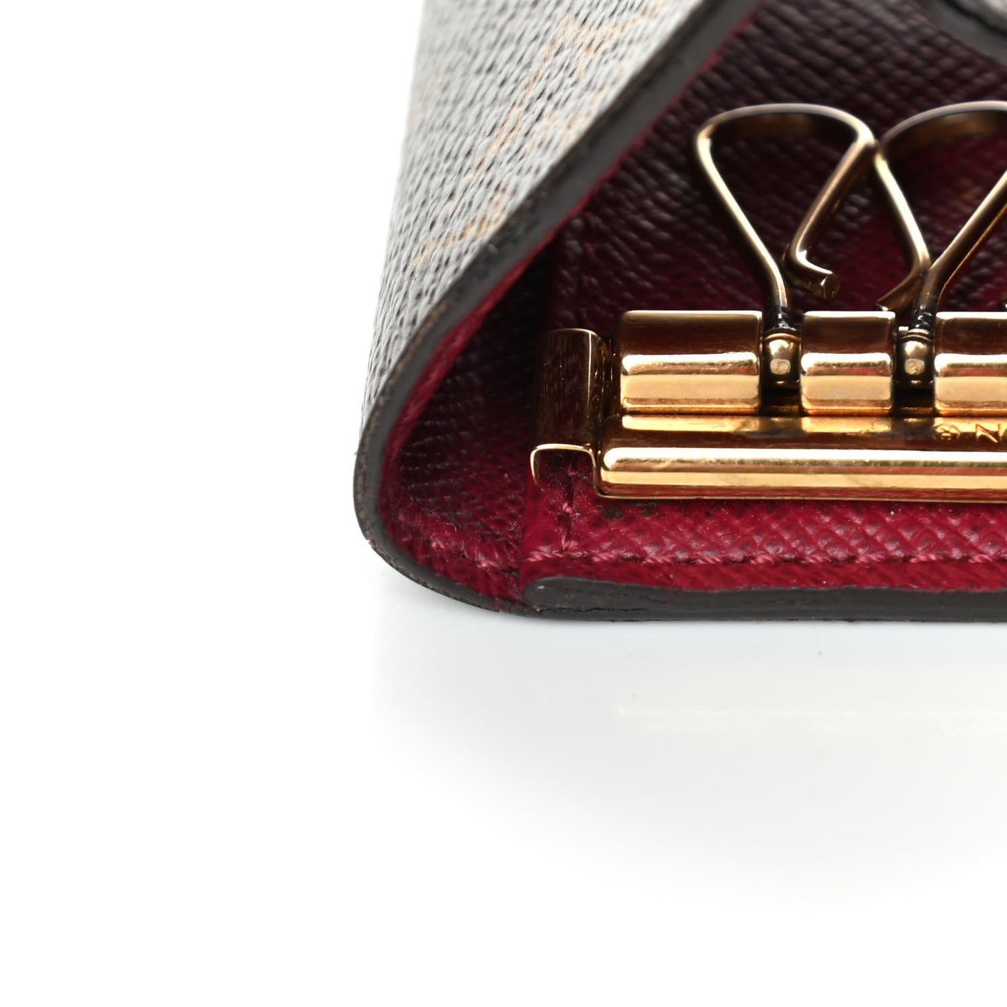 Monogram 6 Key Multicles Holder Fuchsia