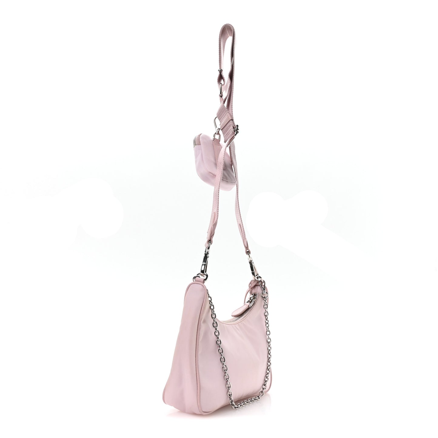 Nylon Re-Edition 2005 Shoulder Bag Alabastro Alabastro
