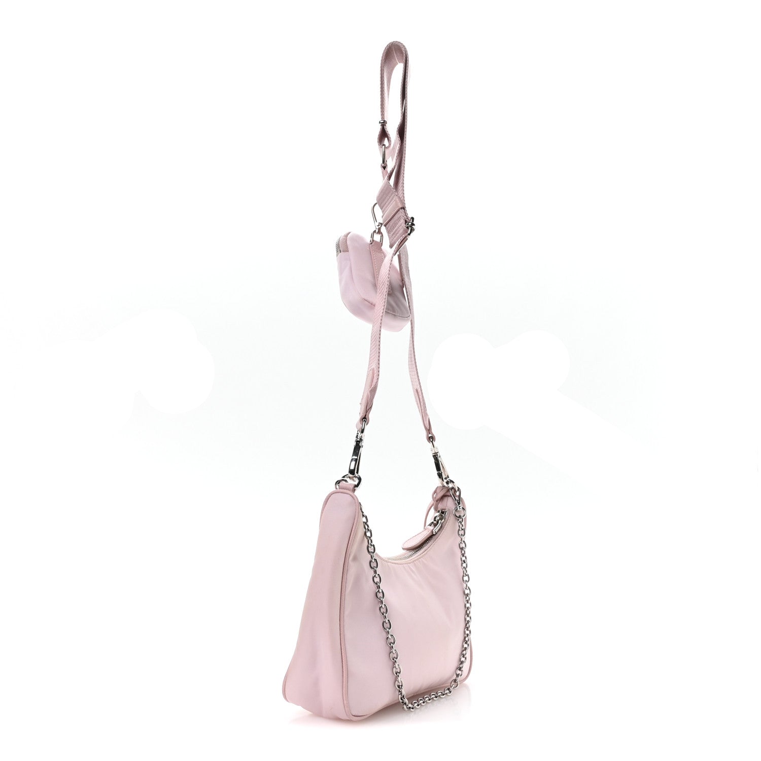 Prada Nylon Re-Edition 2005 Shoulder Bag Alabastro Alabastro 3 of 11