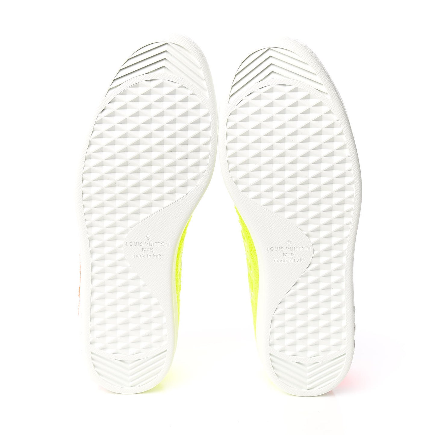 Calfskin Luxembourg Sneakers 7 White Orange Yellow