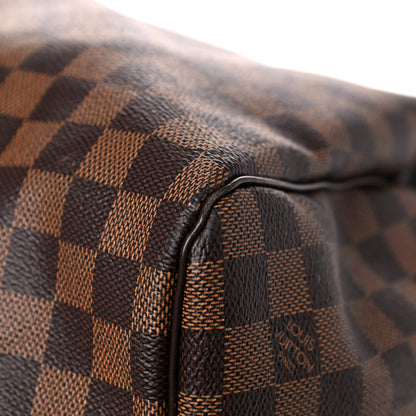 Louis Vuitton Damier Ebene Keepall Bandouliere 55 10 of 19