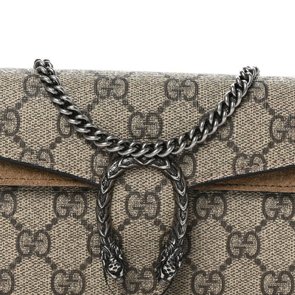 Gucci GG Supreme Monogram Super Mini Dionysus Shoulder Bag Taupe 7 of 9