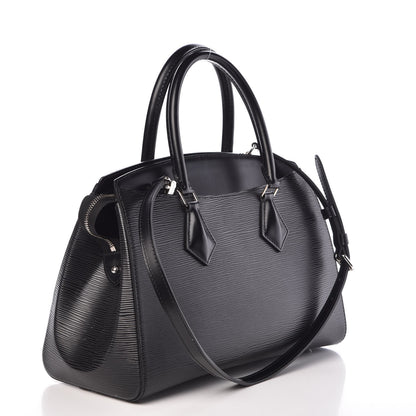 Louis Vuitton Epi Soufflot MM Black 3 of 8