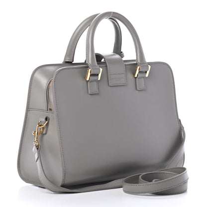 Saint Laurent Calfskin Monogram Baby Cabas Oyster Grey 2 of 4