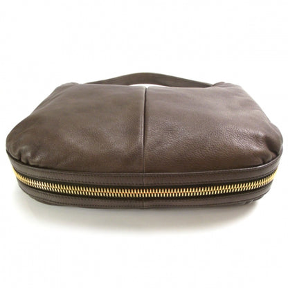Saint Laurent Taurillon Zip Hobo Bronze 4 of 9