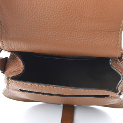 Chloe Calfskin Mini Marcie Round Crossbody Bag Tan 5 of 9
