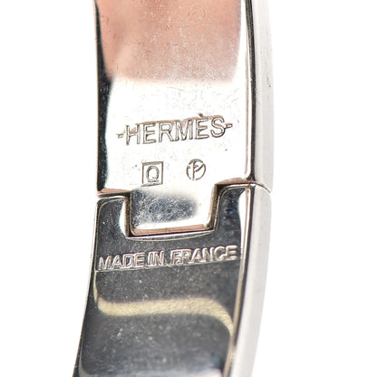 Hermes Enamel Narrow Clic Clac H Bracelet PM Rouge De Chine 4 of 4