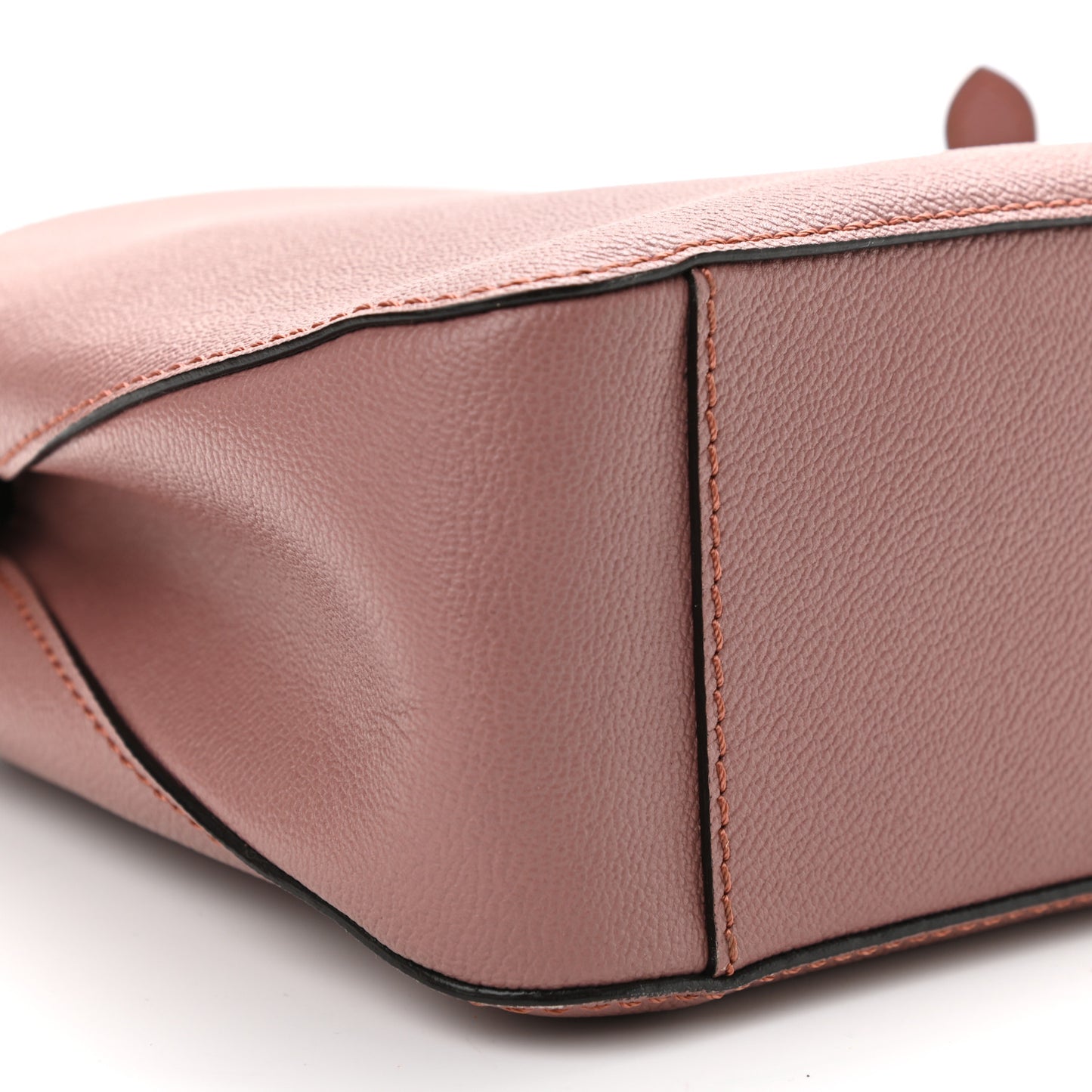 Soft Grain Calfskin House Check Small Helmsley Crossbody Dusty Pink