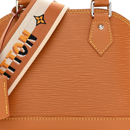 Louis Vuitton Epi Jacquard Alma BB Honey Gold 7 of 9