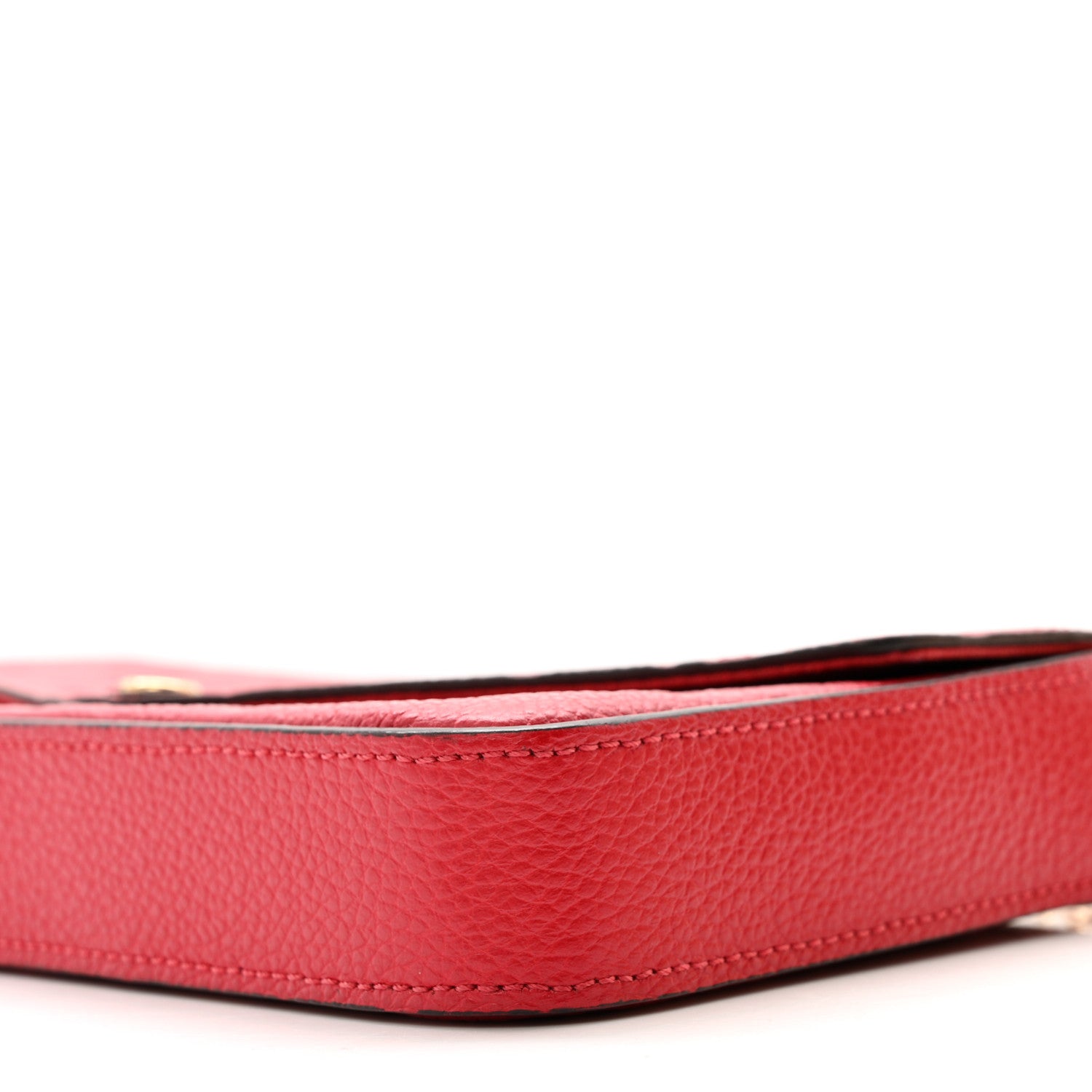 Louis Vuitton Empreinte Pochette Felicie Chain Wallet Scarlet 10 of 15