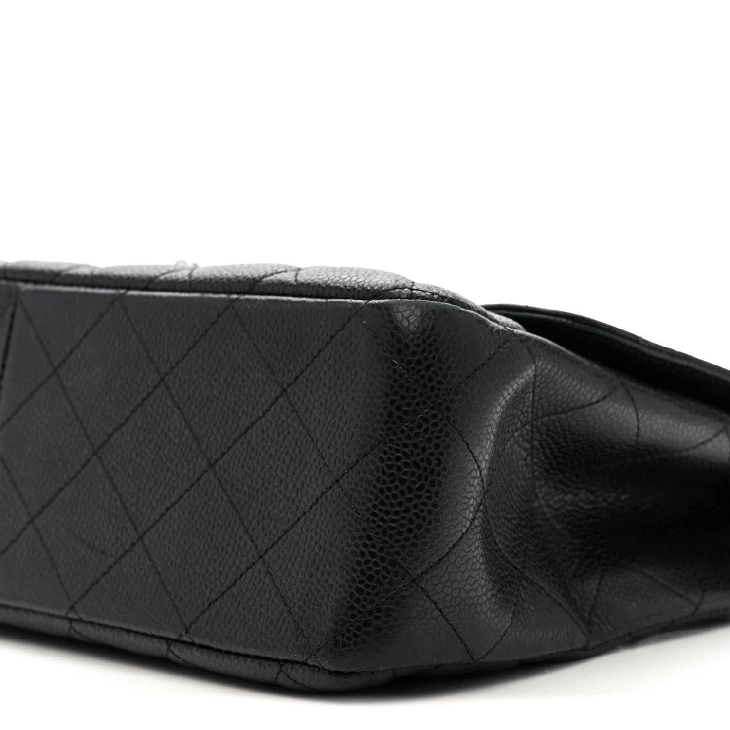 Chanel Caviar Quilted Jumbo Single Flap Black 10 of 10