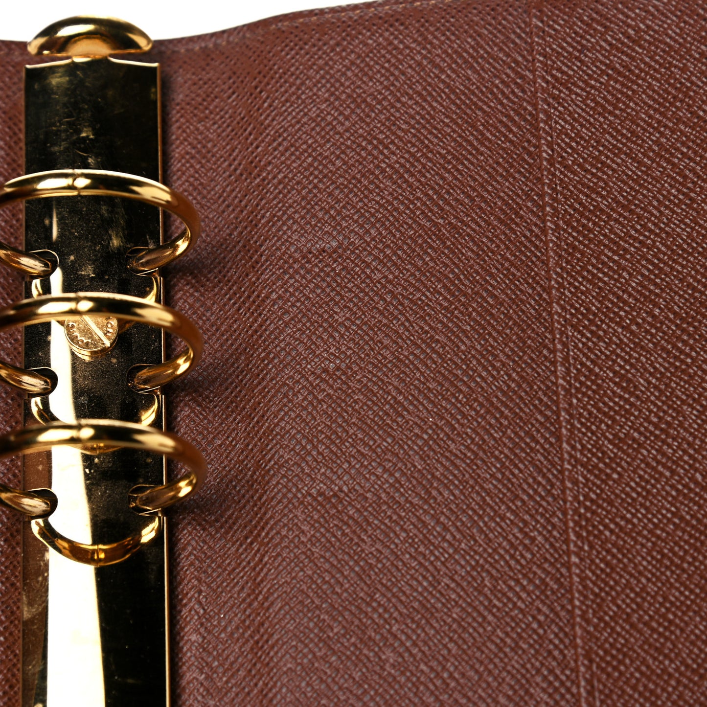 Monogram Large Ring Agenda Cover