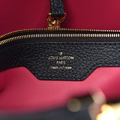 Louis Vuitton Taurillon Capucines MM Black 6 of 11