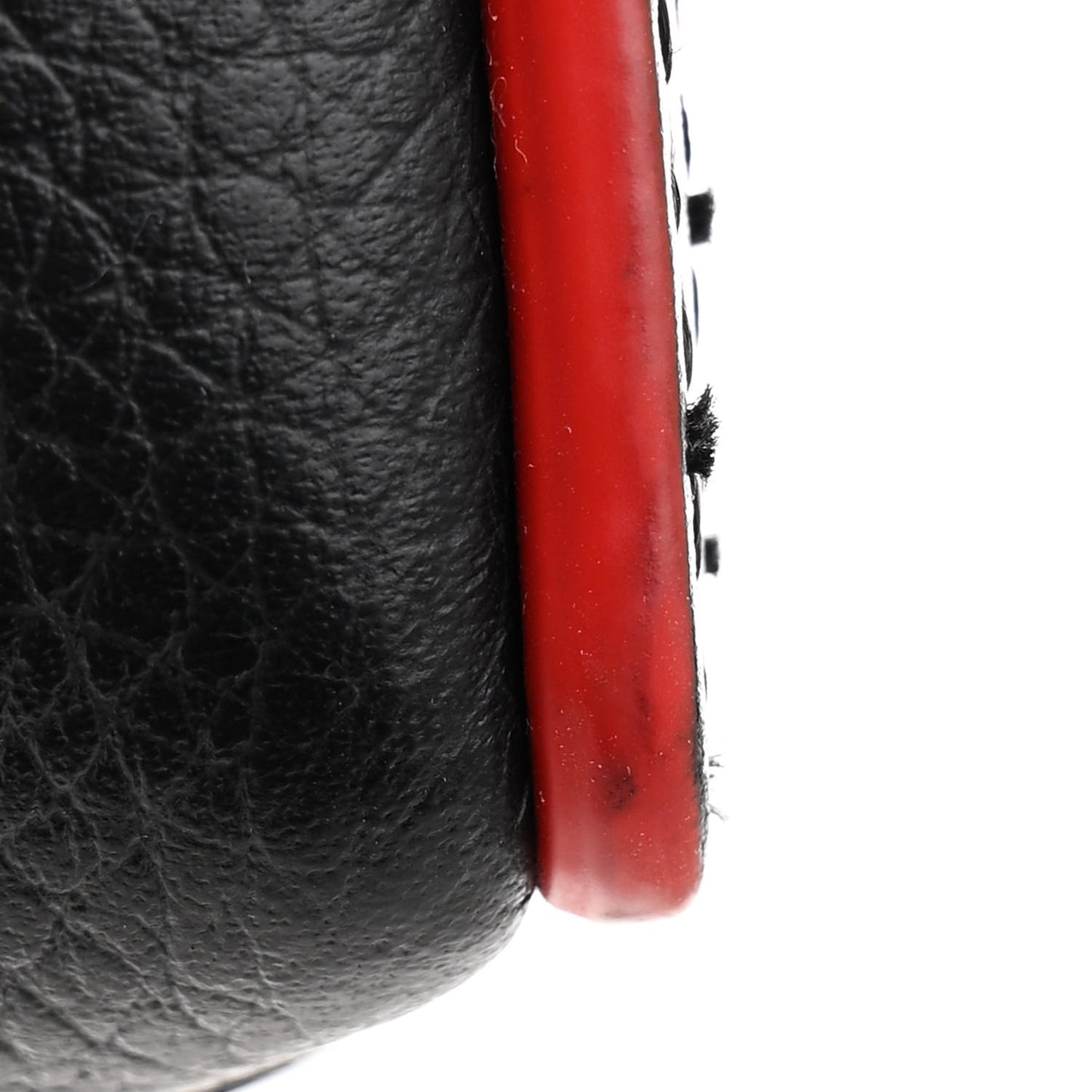 Calfskin Spikes Mini North South Cabata Tote  Black