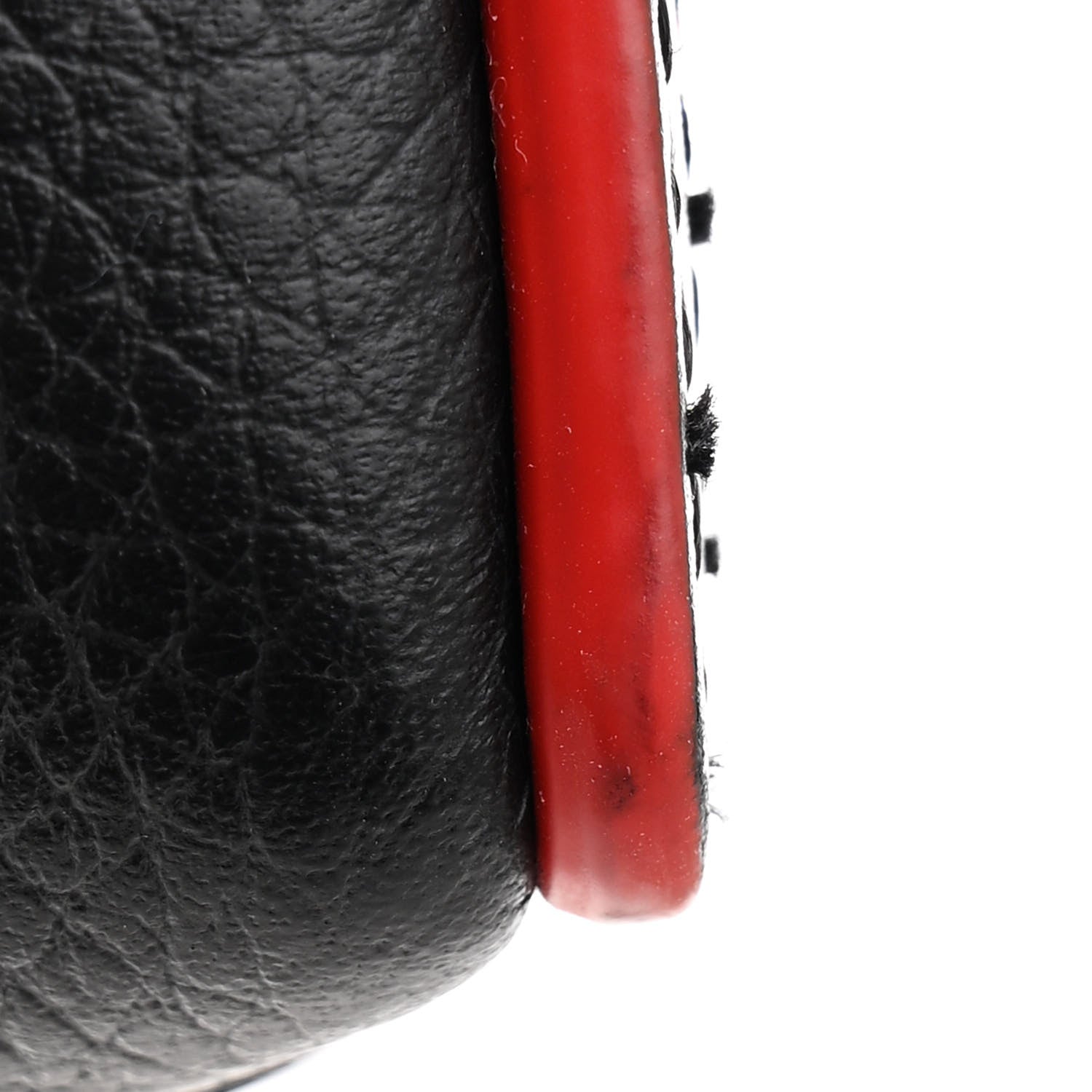 Christian Louboutin Calfskin Spikes Mini North South Cabata Tote  Black 12 of 13