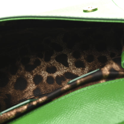 Dolce & Gabbana Dauphine Small Miss Sicily Satchel Green 5 of 9