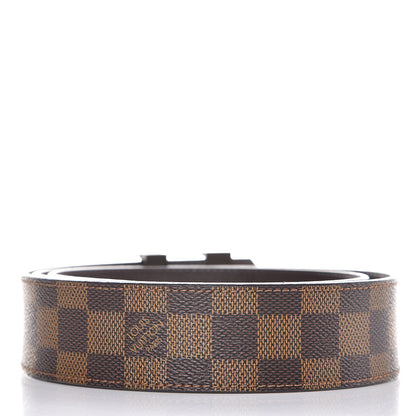Louis Vuitton Damier Ebene 40mm LV Initiales Belt 95 38 3 of 9