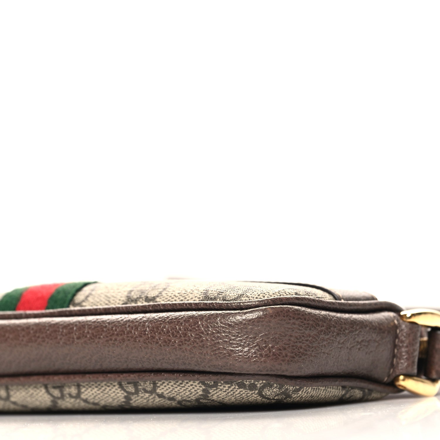 Gucci GG Supreme Monogram Web Mini Ophidia GG Bag Brown 10 of 11