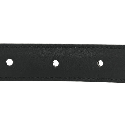 Gucci Calfskin 20mm Torchon Double G Sylvie Belt 85 34 Off White Blue Red 4 of 6
